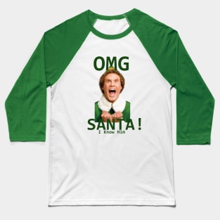 Buddy Santa Baseball T-Shirt